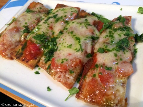 isabella tdc tomato garlic cheese toast