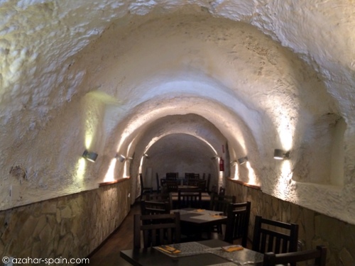 arxiduna caving dining area