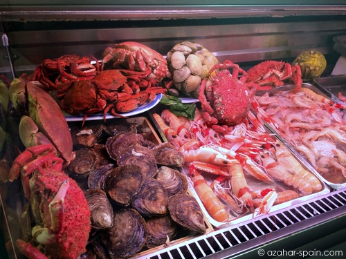 cunini seafood display