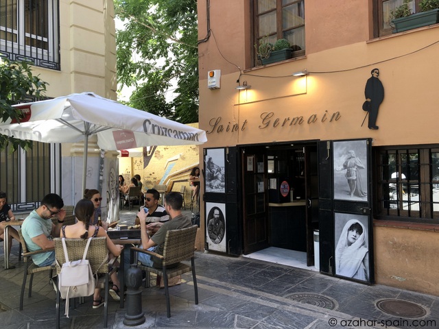 Saint Germain Tapas & Wine Bar Granada Spain | Azahar Tapas